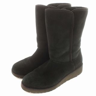 アグ(UGG)のアグ UGG ムートンブーツ 1013428 AMIE アミ US7 24 黒(ブーツ)