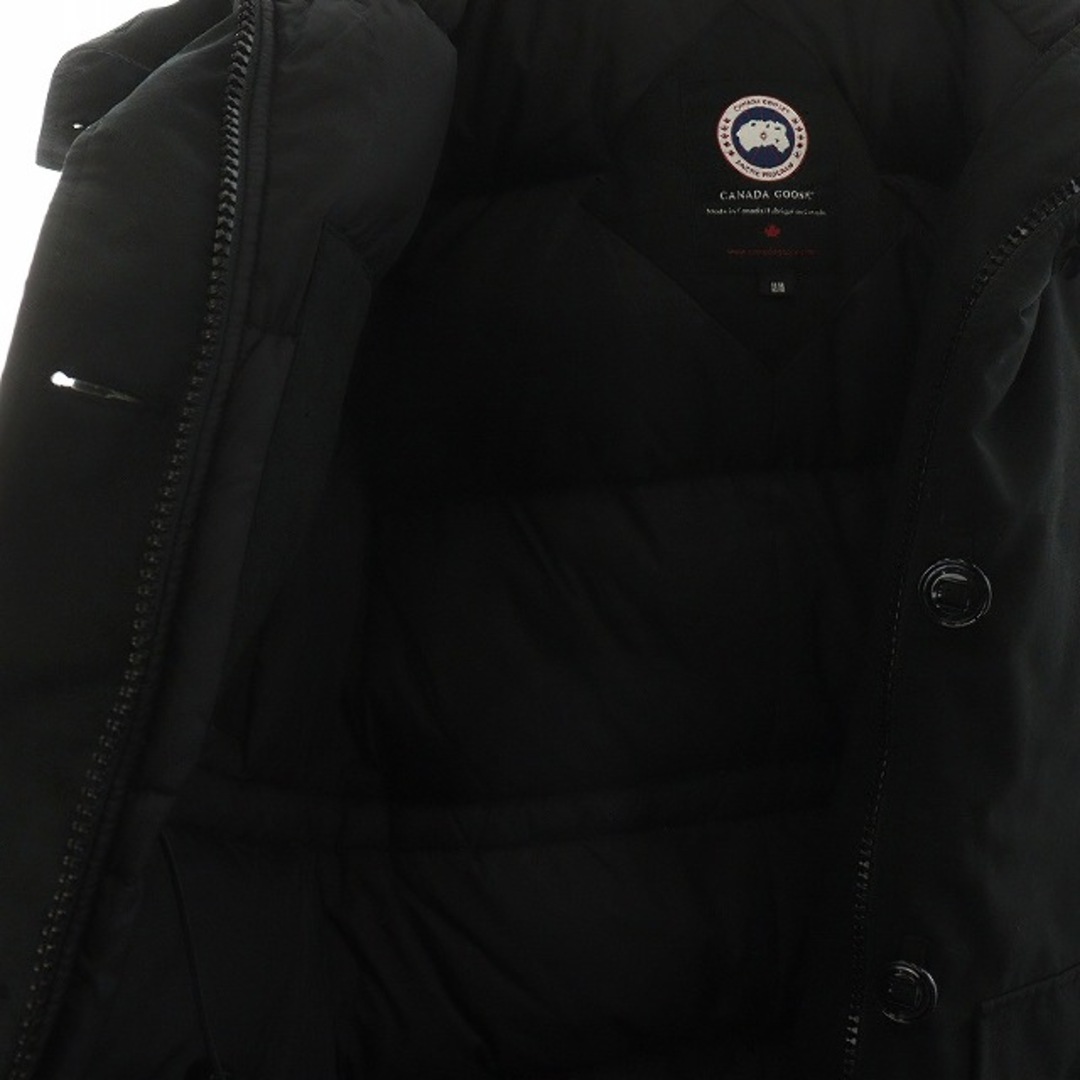 CANADA GOOSE(カナダグース)のカナダグース ブロンテ パーカー BRONTE PARKA ダウンコート M 黒 レディースのジャケット/アウター(ダウンコート)の商品写真