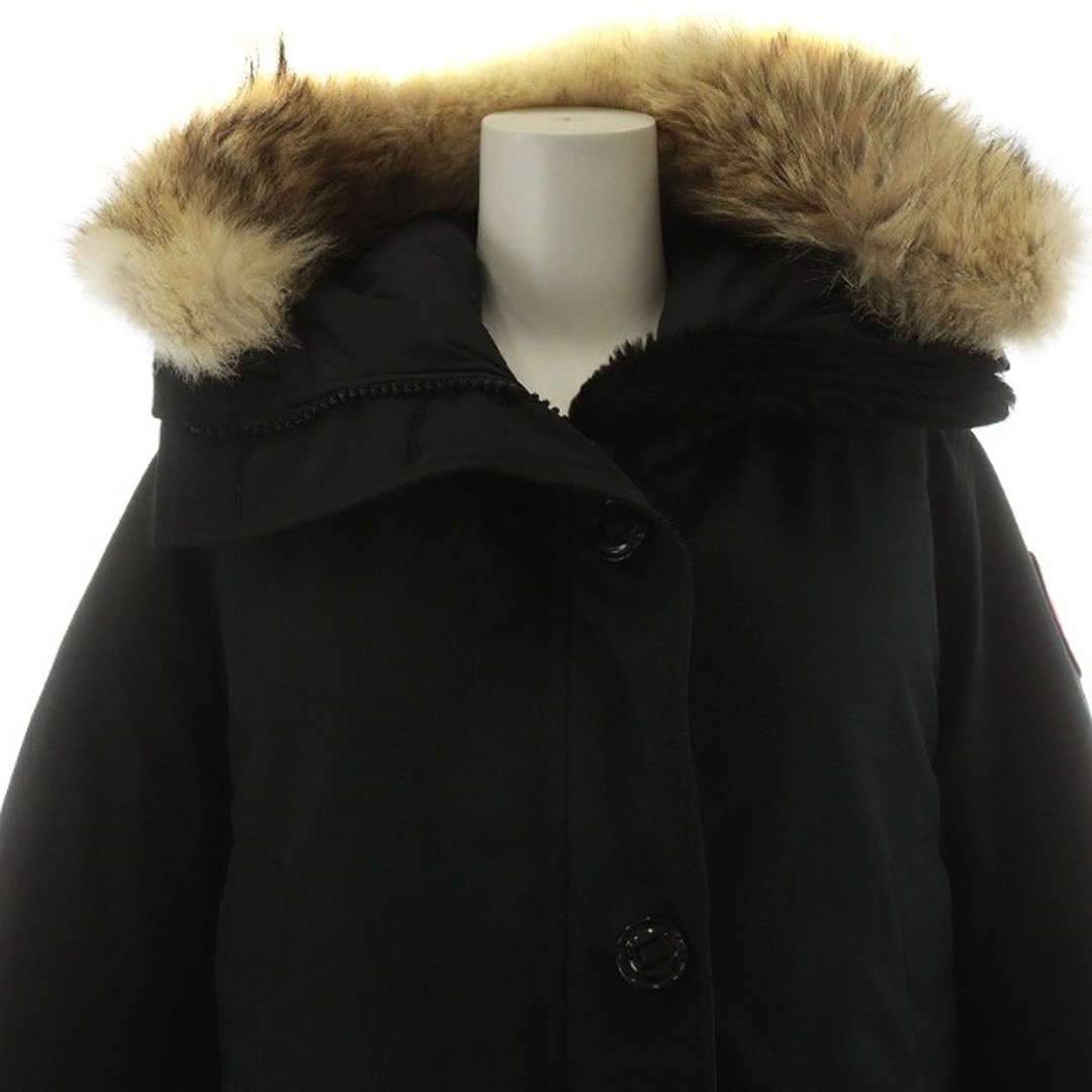 CANADA GOOSE(カナダグース)のカナダグース ブロンテ パーカー BRONTE PARKA ダウンコート M 黒 レディースのジャケット/アウター(ダウンコート)の商品写真