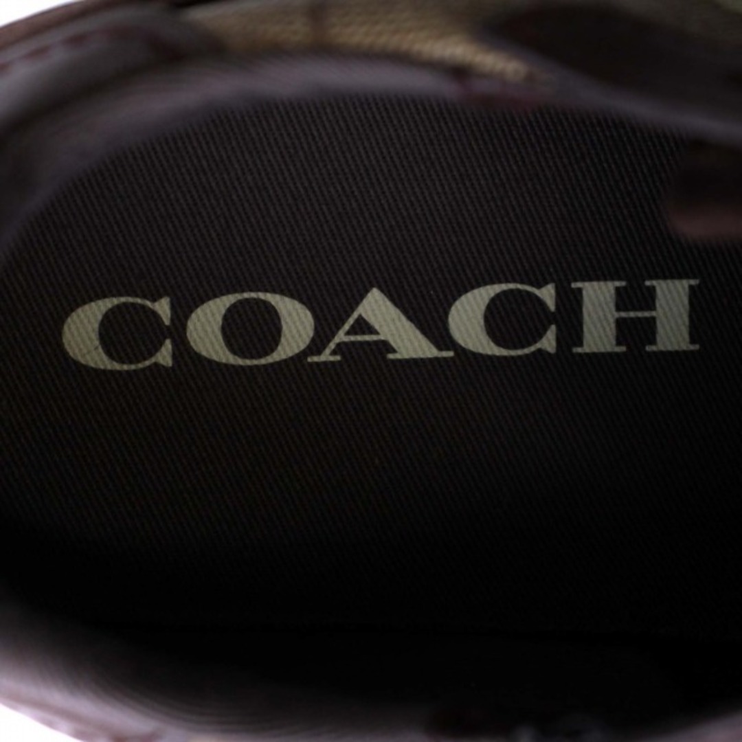 COACH(コーチ)のコーチ COACH シグネチャー スニーカー PVC スエード 23㎝ 茶 レディースの靴/シューズ(スニーカー)の商品写真