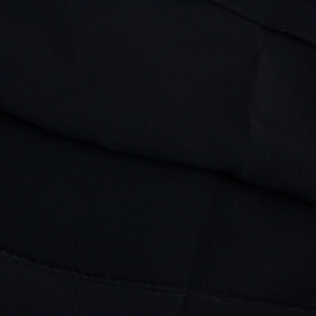 miumiu(ミュウミュウ)のミュウミュウ ワンピース ひざ丈 半袖 クルーネック 袖フリル 38 S 紺 レディースのワンピース(ひざ丈ワンピース)の商品写真