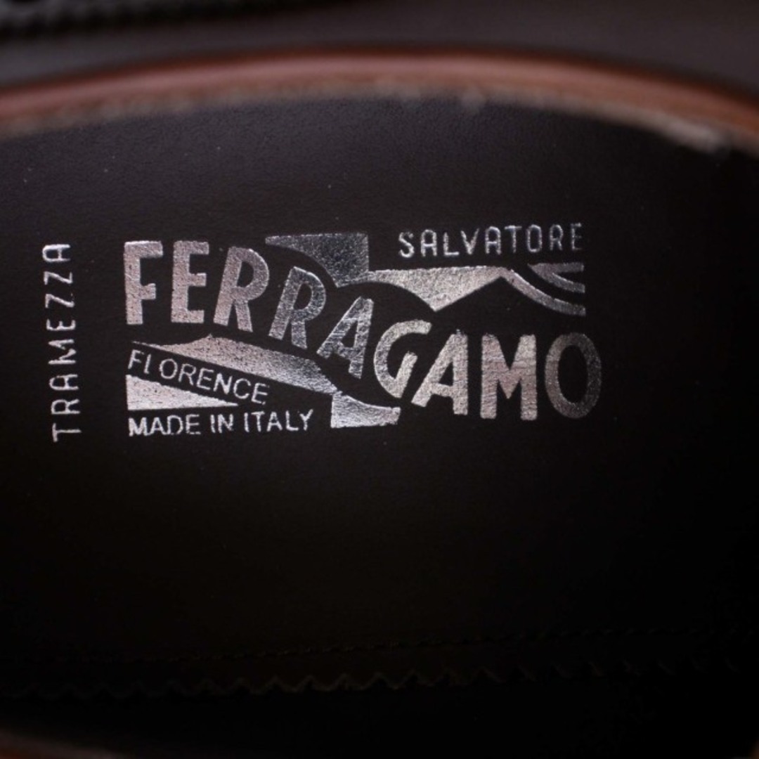 Salvatore Ferragamo(サルヴァトーレフェラガモ)のSalvatore Ferragamo ビジネスシューズ レザー 27㎝ 茶 メンズの靴/シューズ(ドレス/ビジネス)の商品写真