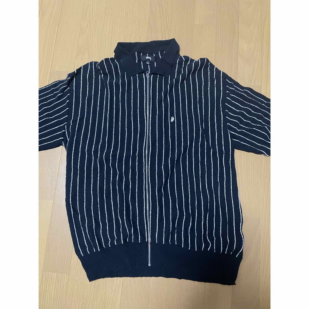 STUSSY(ステューシー)のstussy  Light Weight L/S ZIP POLO メンズのトップス(ポロシャツ)の商品写真