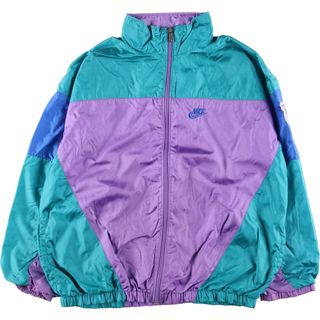 ナイキ(NIKE)の古着 90年代 ナイキ NIKE 銀タグ INTERNATIONAL ナイロンジャケット メンズL ヴィンテージ /eaa428248(ナイロンジャケット)