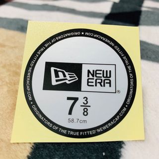 ニューエラー(NEW ERA)のNEWERAニューエラステッカーシール即納 シルバー3/8(キャップ)