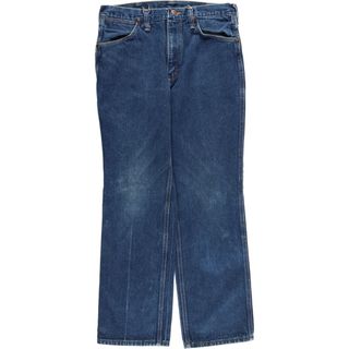 ラングラー(Wrangler)の古着 80年代 ラングラー Wrangler スリム ストレート デニムパンツ メンズw33 ヴィンテージ /eaa426579(デニム/ジーンズ)