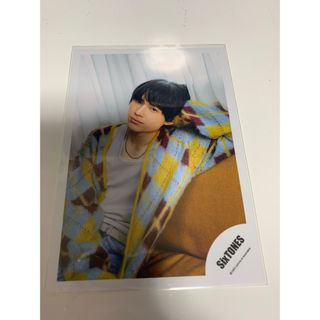 ストーンズ(SixTONES)の【152】 SixTONES 松村北斗 CITY 公式写真(アイドルグッズ)