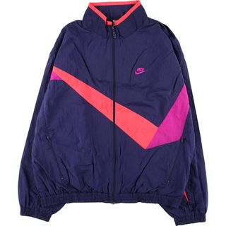 ナイキ(NIKE)の古着 90年代 ナイキ NIKE 銀タグ ナイロンジャケット メンズXL ヴィンテージ /eaa428240(ナイロンジャケット)