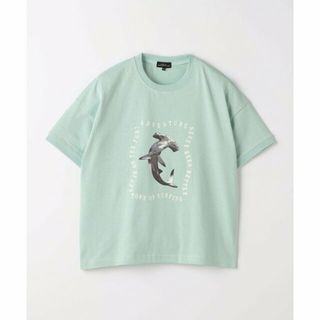 ユナイテッドアローズグリーンレーベルリラクシング(UNITED ARROWS green label relaxing)の【LIME】TJ ハンマーヘッド シャーク Tシャツ 100cm-130cm(Tシャツ/カットソー)