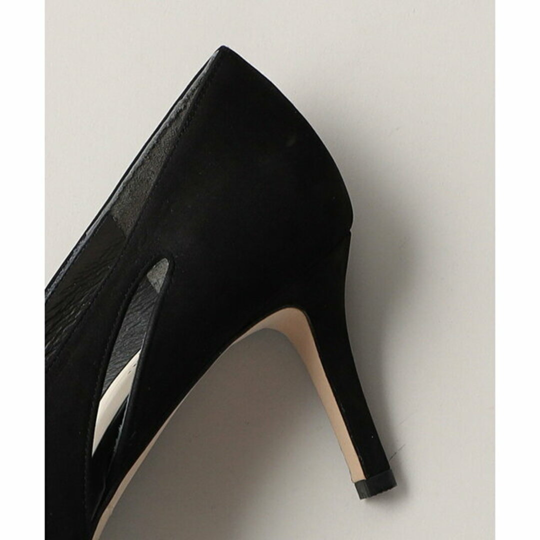 Odette e Odile(オデットエオディール)の【BLACK】カットアウト パンプス70↓↑ レディースの靴/シューズ(ハイヒール/パンプス)の商品写真