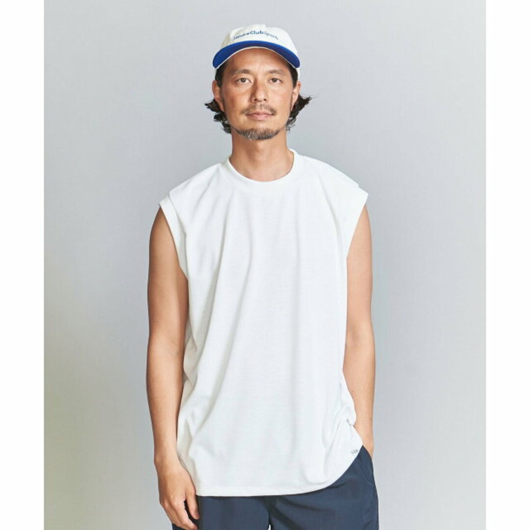 【WHITE】<CGS.> RE/PE LUCK N/SLV/ノースリーブTシャツ -MADE IN JAPAN- レディースのトップス(カットソー(長袖/七分))の商品写真