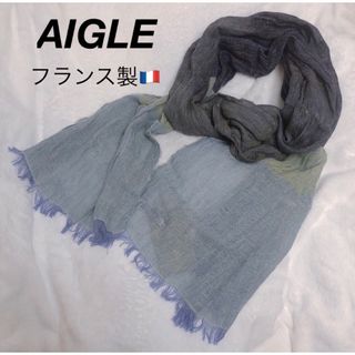 エーグル(AIGLE)の新品　定価　8千円　タグ付き　フランス 製　AIGLE ストール　(バンダナ/スカーフ)