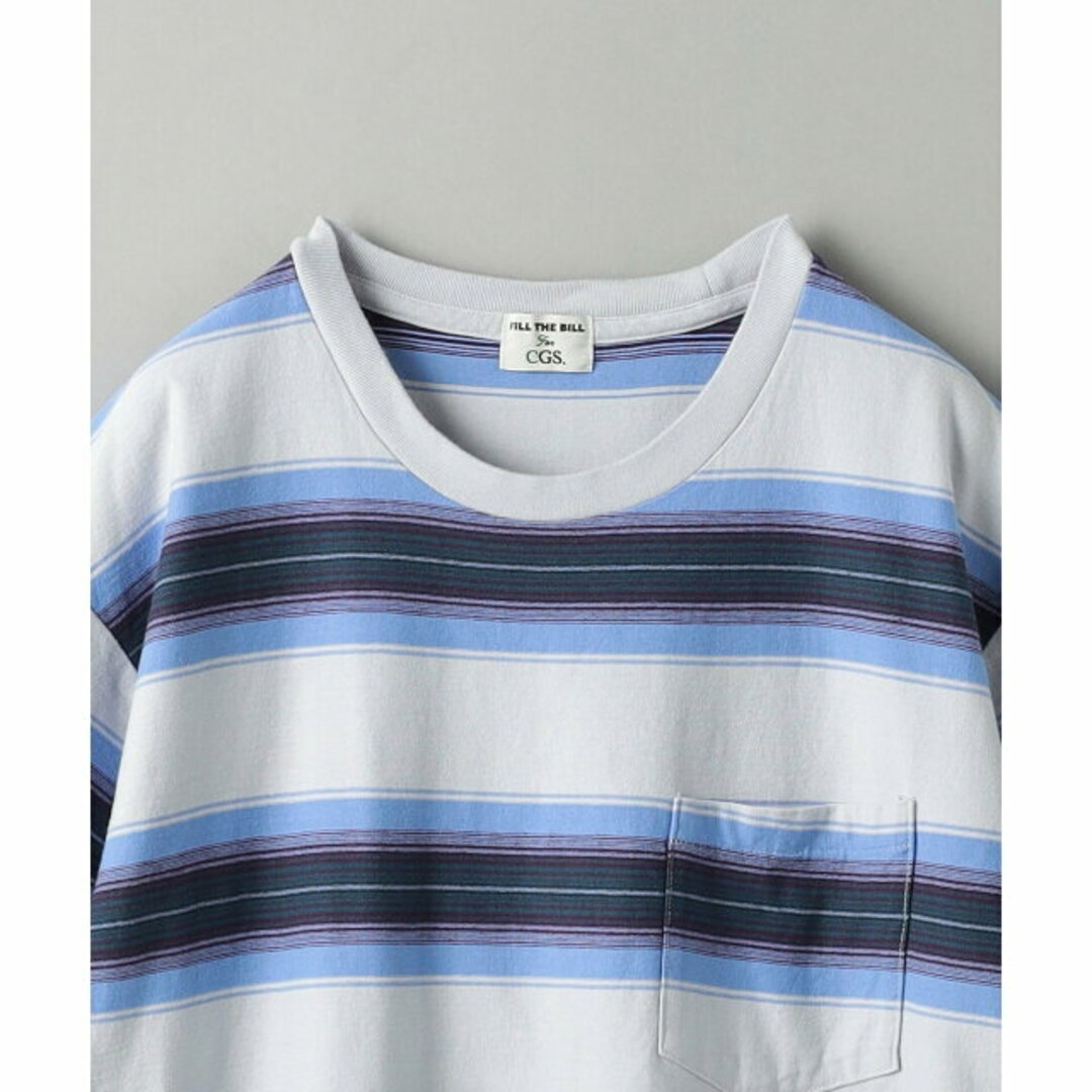 【LT.GRAY】【S】<FILL THE BILL *California General Store> OMBRE BORDER/Tシャツ レディースのトップス(カットソー(長袖/七分))の商品写真