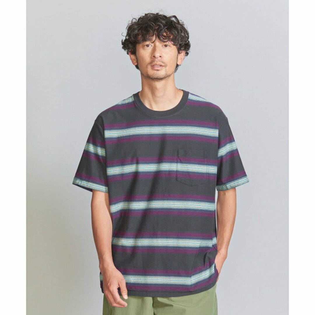 【NAVY】【S】<FILL THE BILL *California General Store> OMBRE BORDER/Tシャツ レディースのトップス(カットソー(長袖/七分))の商品写真