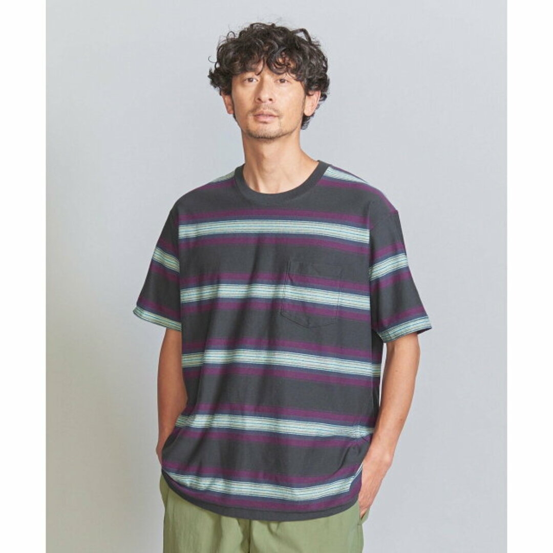 【NAVY】【L】<FILL THE BILL *California General Store> OMBRE BORDER/Tシャツ レディースのトップス(カットソー(長袖/七分))の商品写真