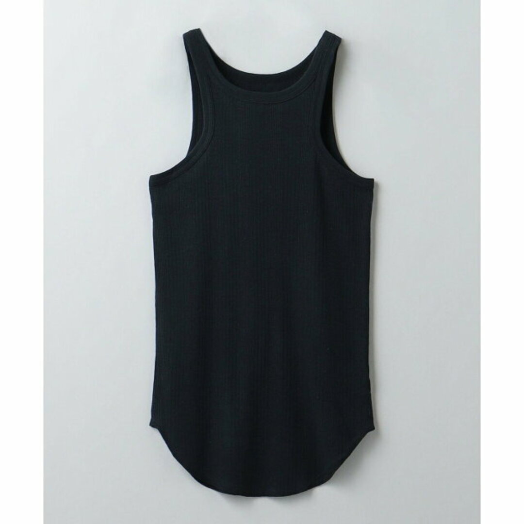 6 (ROKU)(ロク)の【BLACK】<6(ROKU)>TEREKO TANK TOP/タンクトップ レディースのトップス(タンクトップ)の商品写真