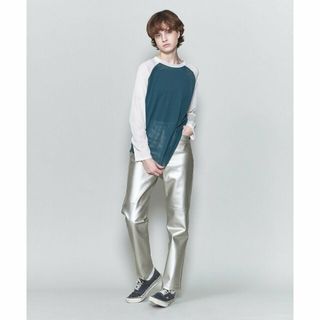 ロク(6 (ROKU))の【SILVER】<6(ROKU)>SILVER COLOR FAKE LEATHER PANTS/パンツ(その他)