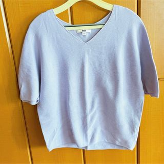 ユニクロ(UNIQLO)のUNIQLO ⭐️ ラベンダー ニット M(ニット/セーター)