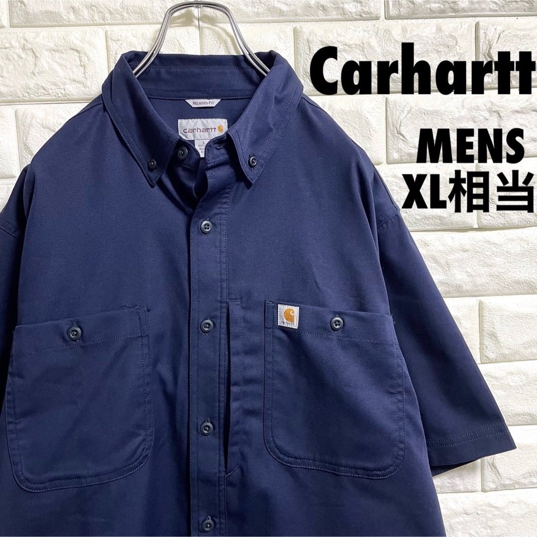 carhartt(カーハート)の美品　カーハート　半袖シャツ　メンズXLサイズ相当 メンズのトップス(シャツ)の商品写真