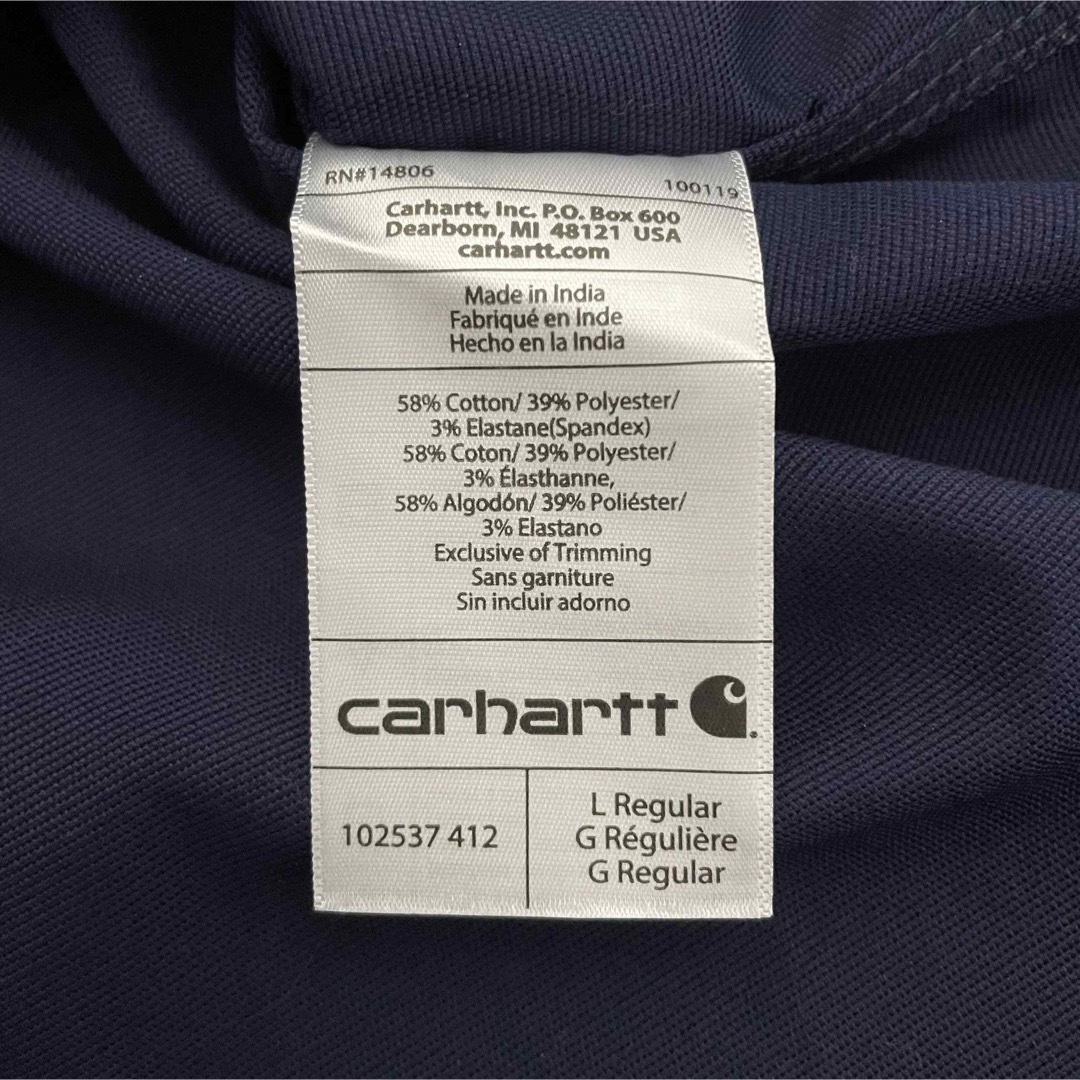 carhartt(カーハート)の美品　カーハート　半袖シャツ　メンズXLサイズ相当 メンズのトップス(シャツ)の商品写真