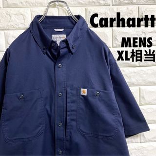 carhartt - 美品　カーハート　半袖シャツ　メンズXLサイズ相当