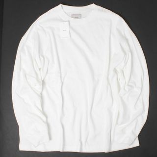 新品 EVCON WIDE L/S TEE WHITE ユニセックス ロンT(Tシャツ/カットソー(七分/長袖))