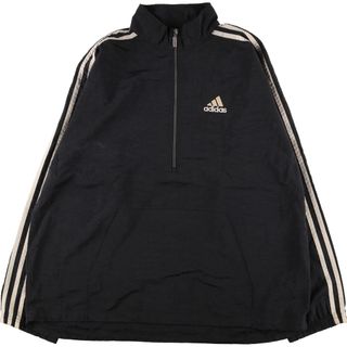 アディダス(adidas)の古着 90年代 アディダス adidas ハーフジップ ナイロンプルオーバー メンズXXL ヴィンテージ /eaa428256(ナイロンジャケット)