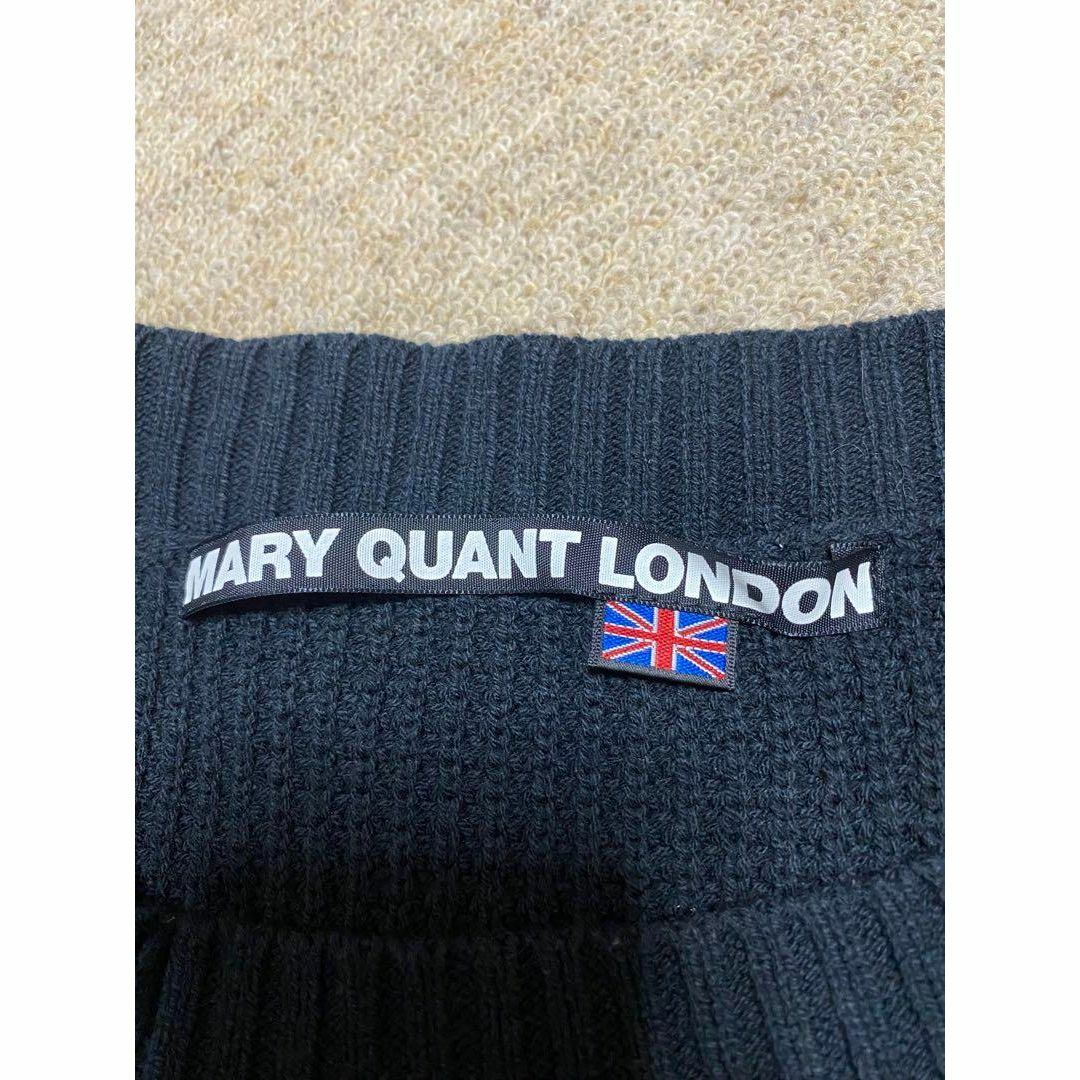 MARY QUANT(マリークワント)のMARY QUANT LONDON ザックリ　ニット　Ｍサイズ　ロング丈 レディースのトップス(ニット/セーター)の商品写真