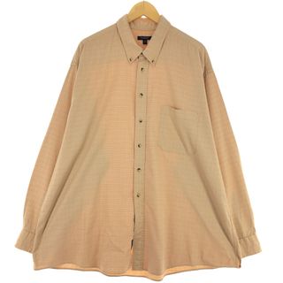 バーバリー(BURBERRY)の古着 90年代 バーバリー Burberry's LONDON 長袖 ボタンダウンチェックシャツ USA製 メンズXXL ヴィンテージ /eaa428606(シャツ)