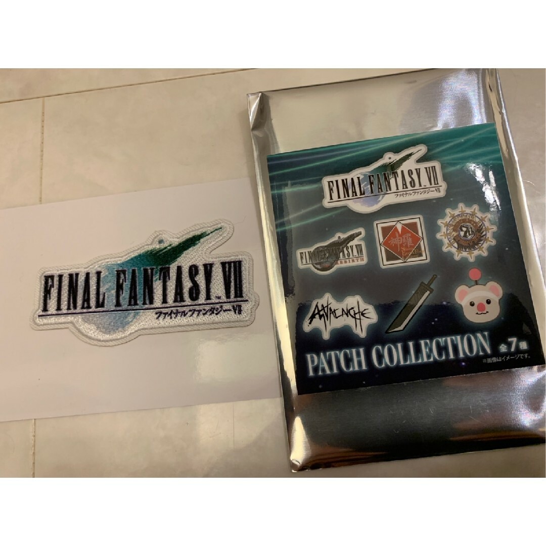 ファイナルファンタジーVII   ワッペン　タイトルロゴ エンタメ/ホビーのアニメグッズ(その他)の商品写真