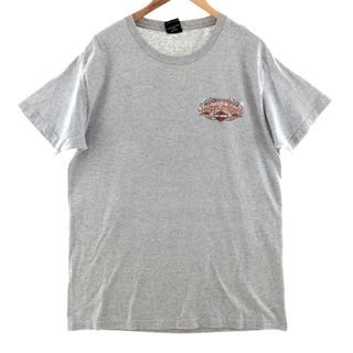 ハーレーダビッドソン(Harley Davidson)の古着 ハーレーダビッドソン Harley-Davidson バックプリント モーターサイクル バイクTシャツ メンズXL  /eaa381932(Tシャツ/カットソー(半袖/袖なし))