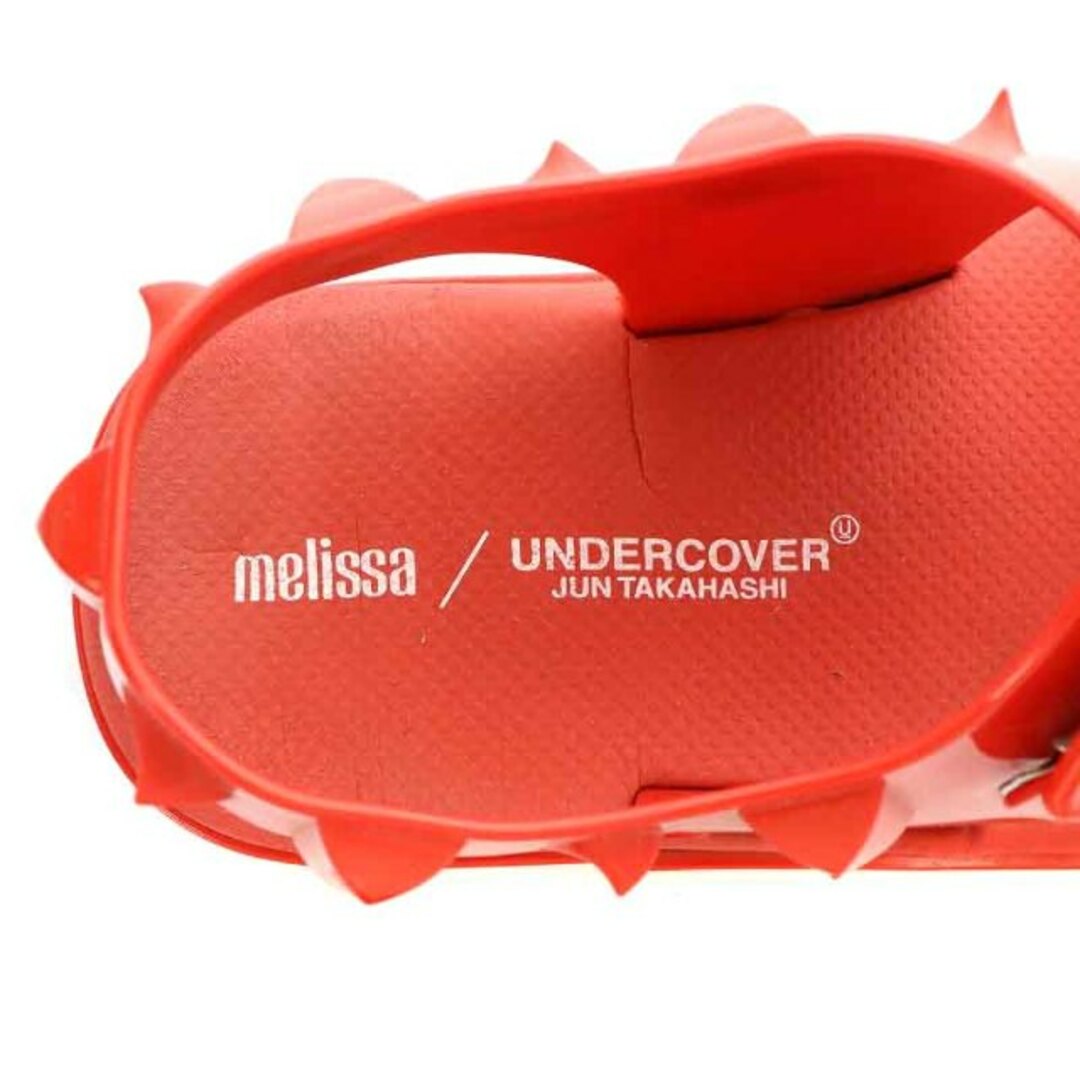 melissa(メリッサ)のメリッサ UNDERCOVER サンダル 23.0cm 赤 UC1C4F03 レディースの靴/シューズ(サンダル)の商品写真