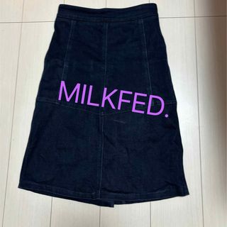 ミルクフェド(MILKFED.)のMILKFED.ひざ丈スカート(ひざ丈スカート)