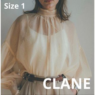 CLANE - 【クラネ】シアーパフトップス