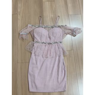 ローブ(ROBE)のRobe de fleurs ロールドフルール　ミニドレス(ミニドレス)