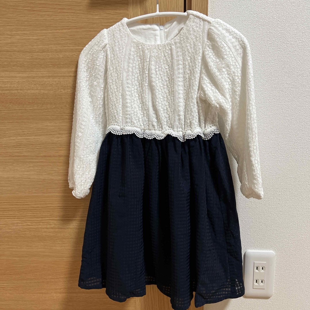 apres les cours(アプレレクール)の子供用ワンピース　110センチ キッズ/ベビー/マタニティのキッズ服女の子用(90cm~)(ワンピース)の商品写真