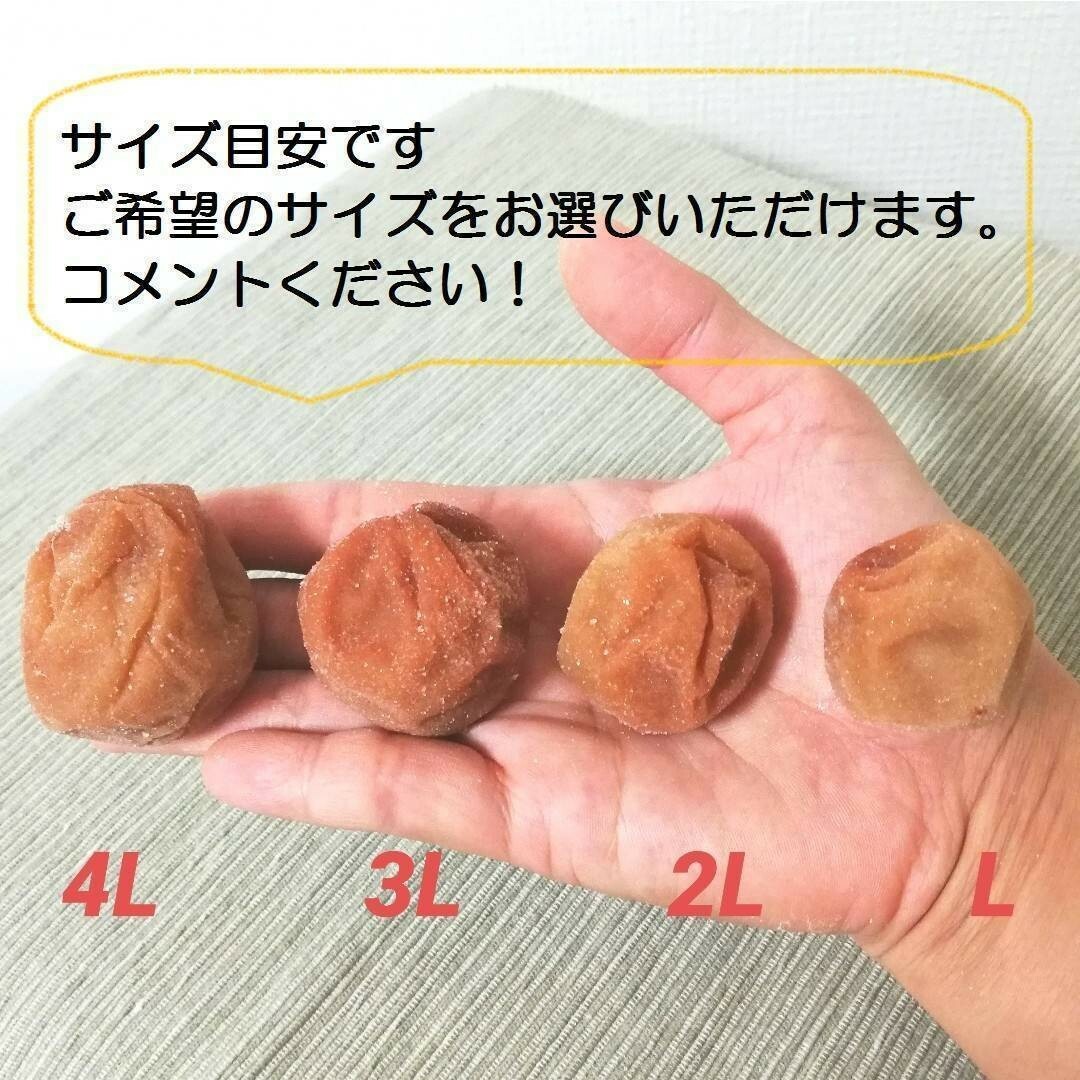 【箱入り4.5kg】紀州南高梅白干し 食品/飲料/酒の加工食品(漬物)の商品写真