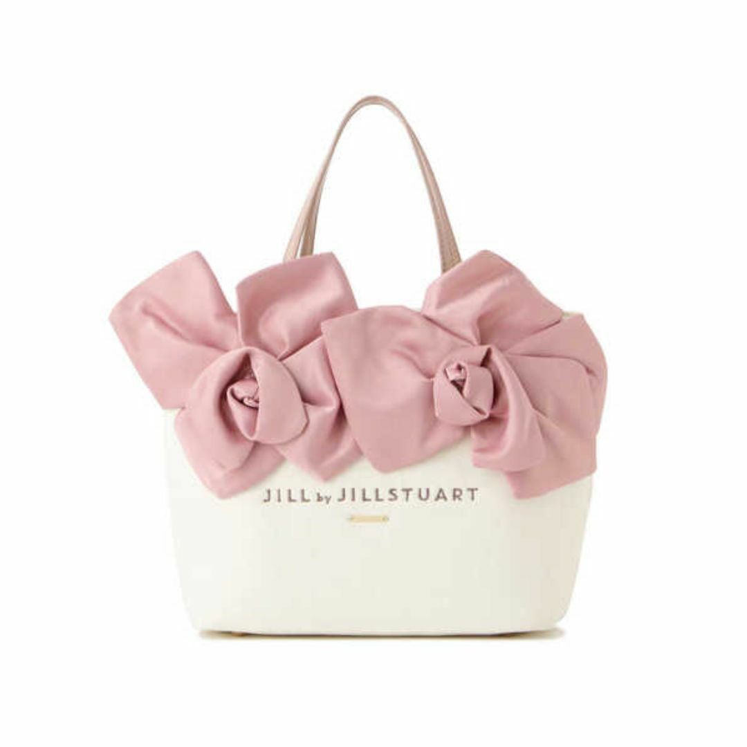 JILL by JILLSTUART(ジルバイジルスチュアート)のジルバイジルスチュアートROSEシリーズ ガーデントート　ピンク レディースのバッグ(トートバッグ)の商品写真