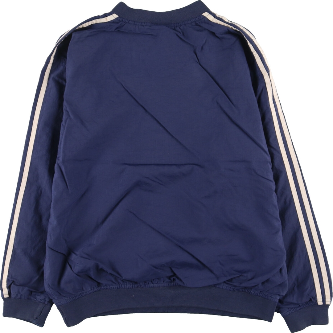 adidas(アディダス)の古着 90年代 アディダス adidas Vネック ナイロンプルオーバー レディースXL ヴィンテージ /eaa427168 レディースのジャケット/アウター(ナイロンジャケット)の商品写真