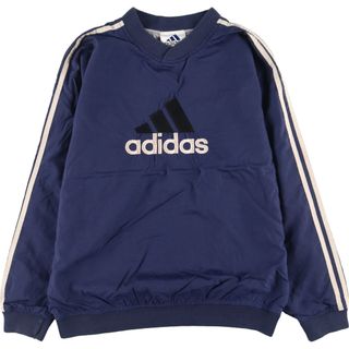 アディダス(adidas)の古着 90年代 アディダス adidas Vネック ナイロンプルオーバー レディースXL ヴィンテージ /eaa427168(ナイロンジャケット)