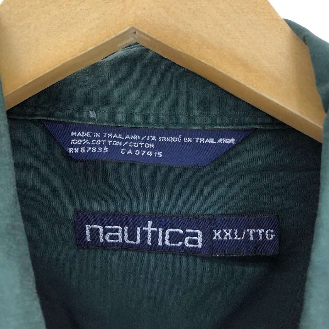 NAUTICA(ノーティカ)の古着 90年代 ノーティカ NAUTICA 長袖 ボタンダウンシャツ メンズXXL ヴィンテージ /eaa428845 メンズのトップス(シャツ)の商品写真