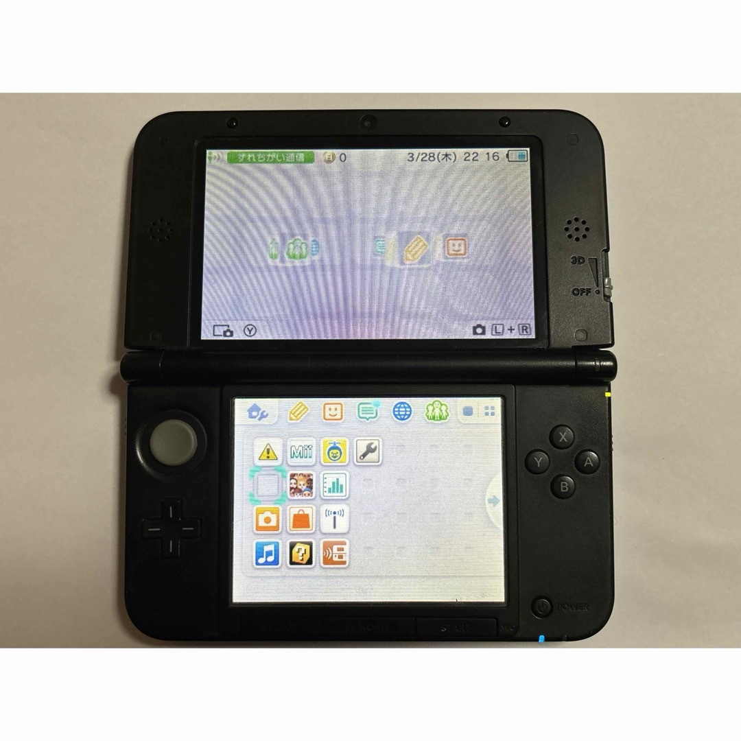 ニンテンドー3DS(ニンテンドー3DS)の‼️格安‼️Nintendo 3DS  LL 本体（ブルー）＋付属品多数 エンタメ/ホビーのゲームソフト/ゲーム機本体(携帯用ゲーム機本体)の商品写真