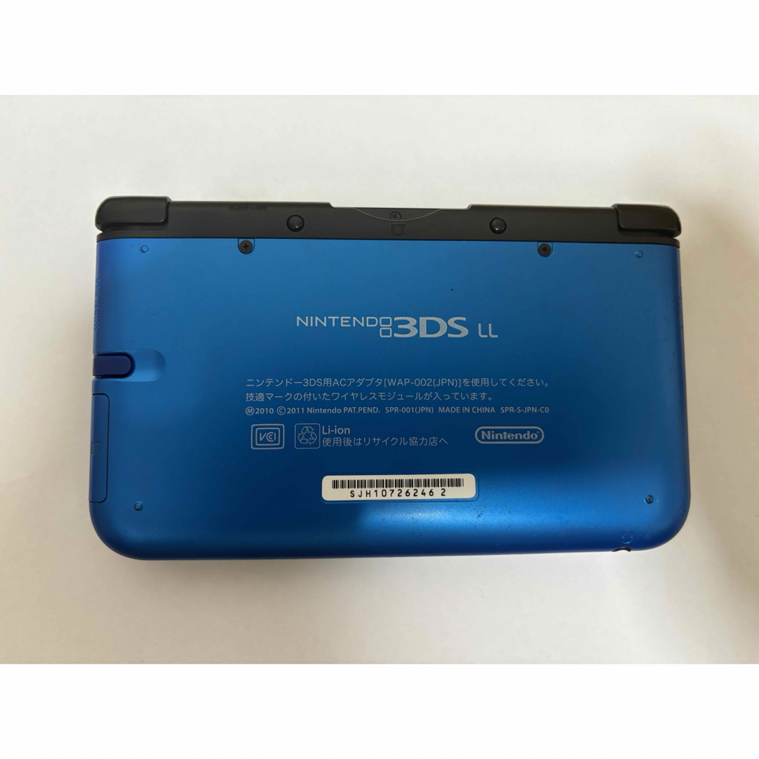 ニンテンドー3DS(ニンテンドー3DS)の‼️格安‼️Nintendo 3DS  LL 本体（ブルー）＋付属品多数 エンタメ/ホビーのゲームソフト/ゲーム機本体(携帯用ゲーム機本体)の商品写真