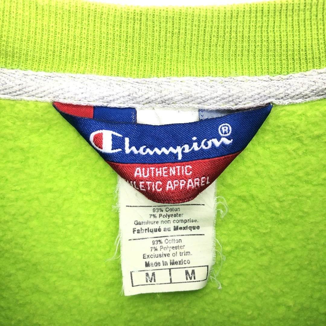 Champion(チャンピオン)の古着 90年代 チャンピオン Champion AUTHENTIC ATHLETIC APPAREL ワンポイントロゴスウェットシャツ トレーナー メンズM ヴィンテージ /eaa428489 メンズのトップス(スウェット)の商品写真