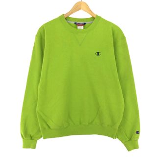 チャンピオン(Champion)の古着 90年代 チャンピオン Champion AUTHENTIC ATHLETIC APPAREL ワンポイントロゴスウェットシャツ トレーナー メンズM ヴィンテージ /eaa428489(スウェット)