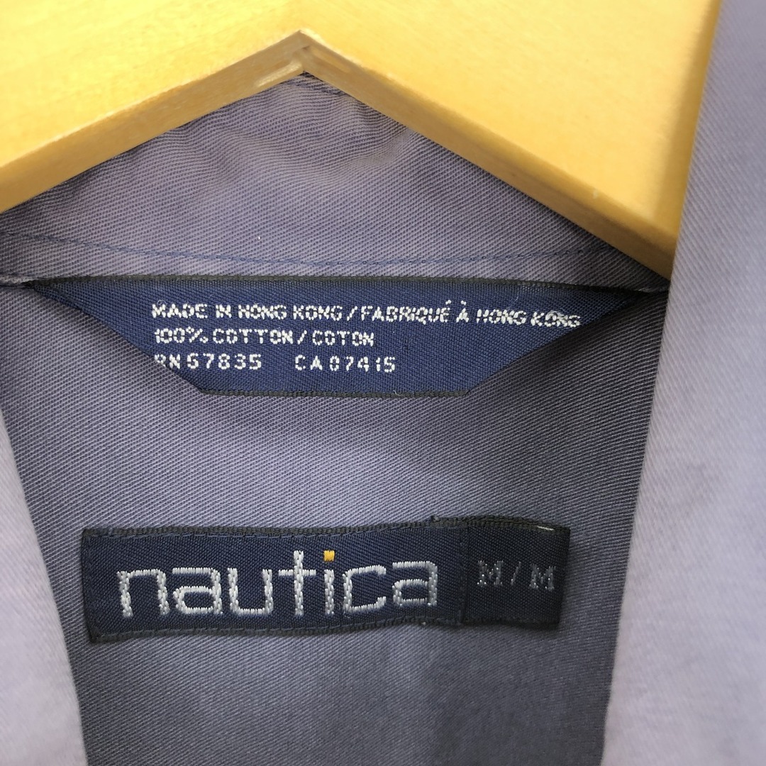 NAUTICA(ノーティカ)の古着 90年代 ノーティカ NAUTICA 長袖 ボタンダウンシャツ メンズM ヴィンテージ /eaa428849 メンズのトップス(シャツ)の商品写真