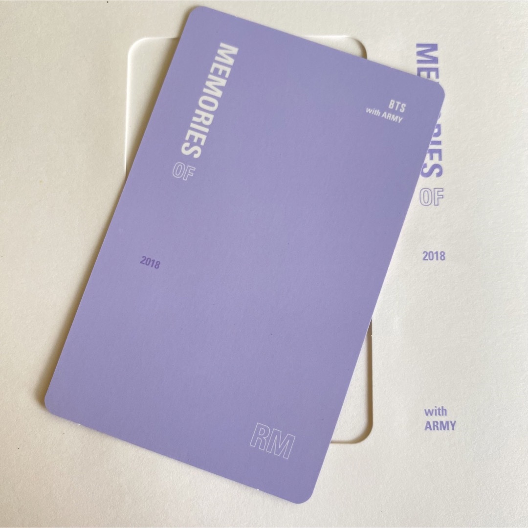 防弾少年団(BTS)(ボウダンショウネンダン)の【公式】BTS MEMORIES 2018 blu-ray メモリーズ RM エンタメ/ホビーのCD(K-POP/アジア)の商品写真