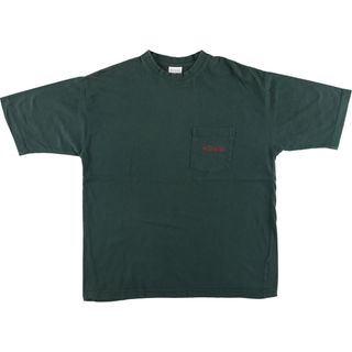 コロンビア(Columbia)の古着 00年代 コロンビア Columbia 半袖 ワンポイントロゴポケットTシャツ メンズL /eaa433602(Tシャツ/カットソー(半袖/袖なし))