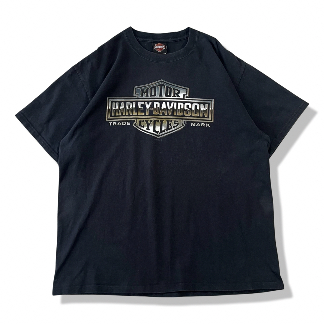 Harley Davidson - ハーレーダビッドソン 両面プリント バイクTシャツ