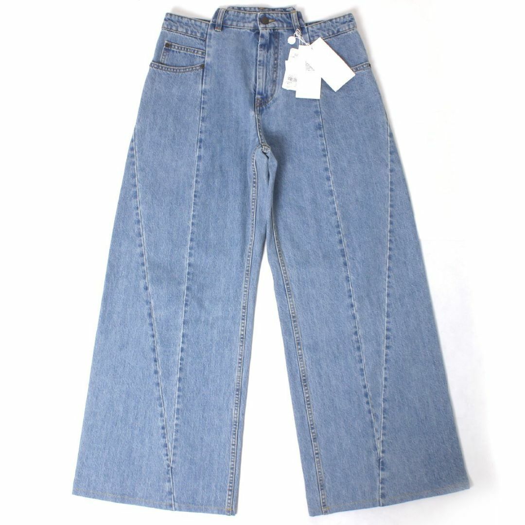 Maison Martin Margiela(マルタンマルジェラ)の23ss メゾンマルジェラ 1 WIDE DENIME ワイドデニムパンツ レディースのパンツ(デニム/ジーンズ)の商品写真